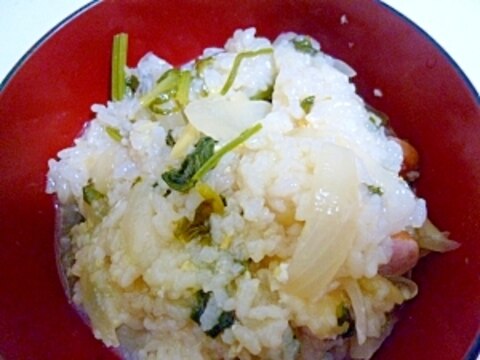 野菜たっぷり　おじや